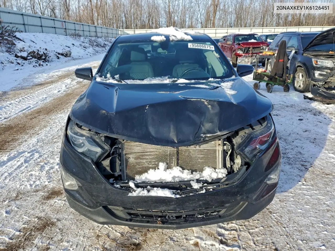 2GNAXKEV1K6126451 2019 Chevrolet Equinox Lt