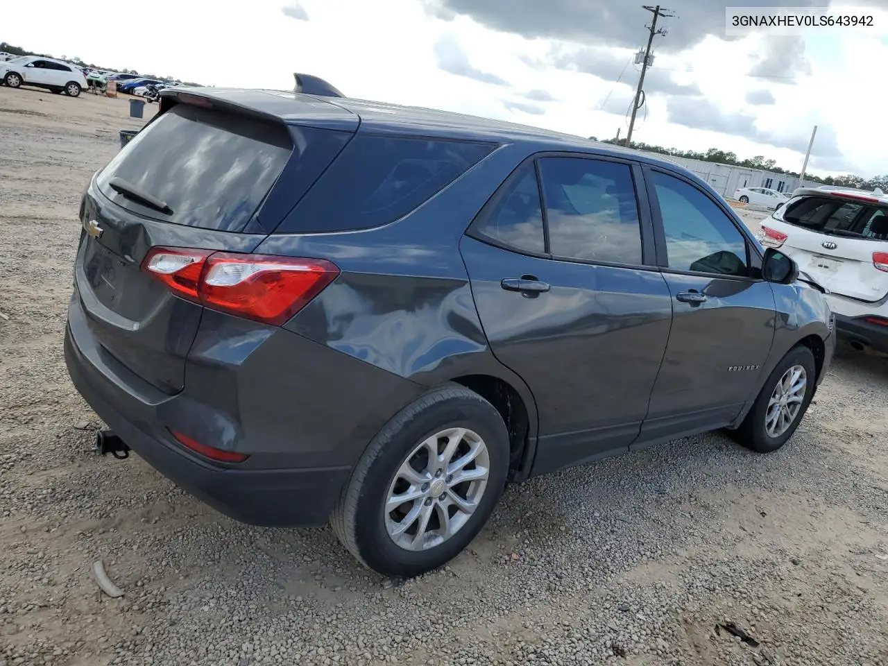 3GNAXHEV0LS643942 2020 Chevrolet Equinox Ls