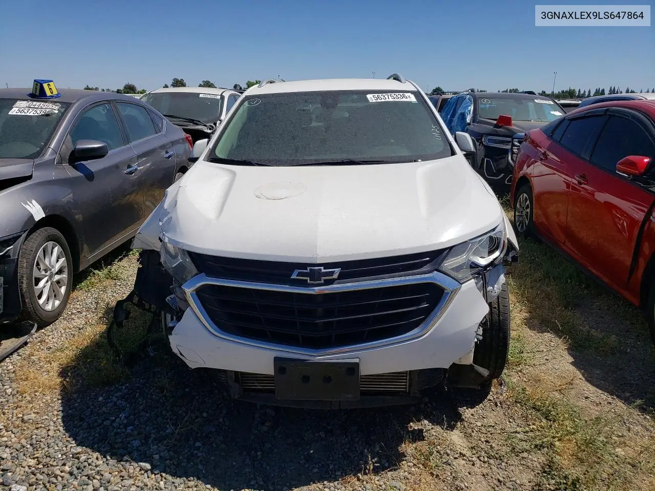 3GNAXLEX9LS647864 2020 Chevrolet Equinox Lt
