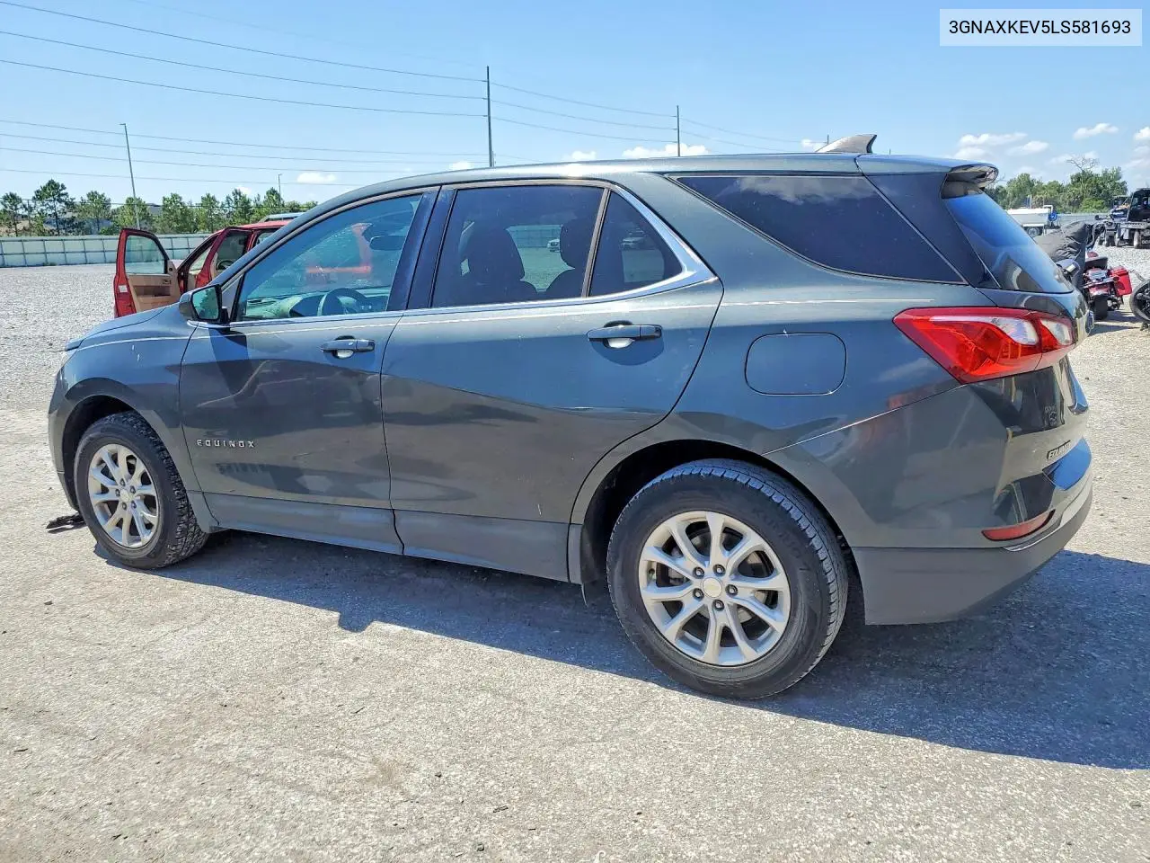 2020 Chevrolet Equinox Lt VIN: 3GNAXKEV5LS581693 Lot: 58509876