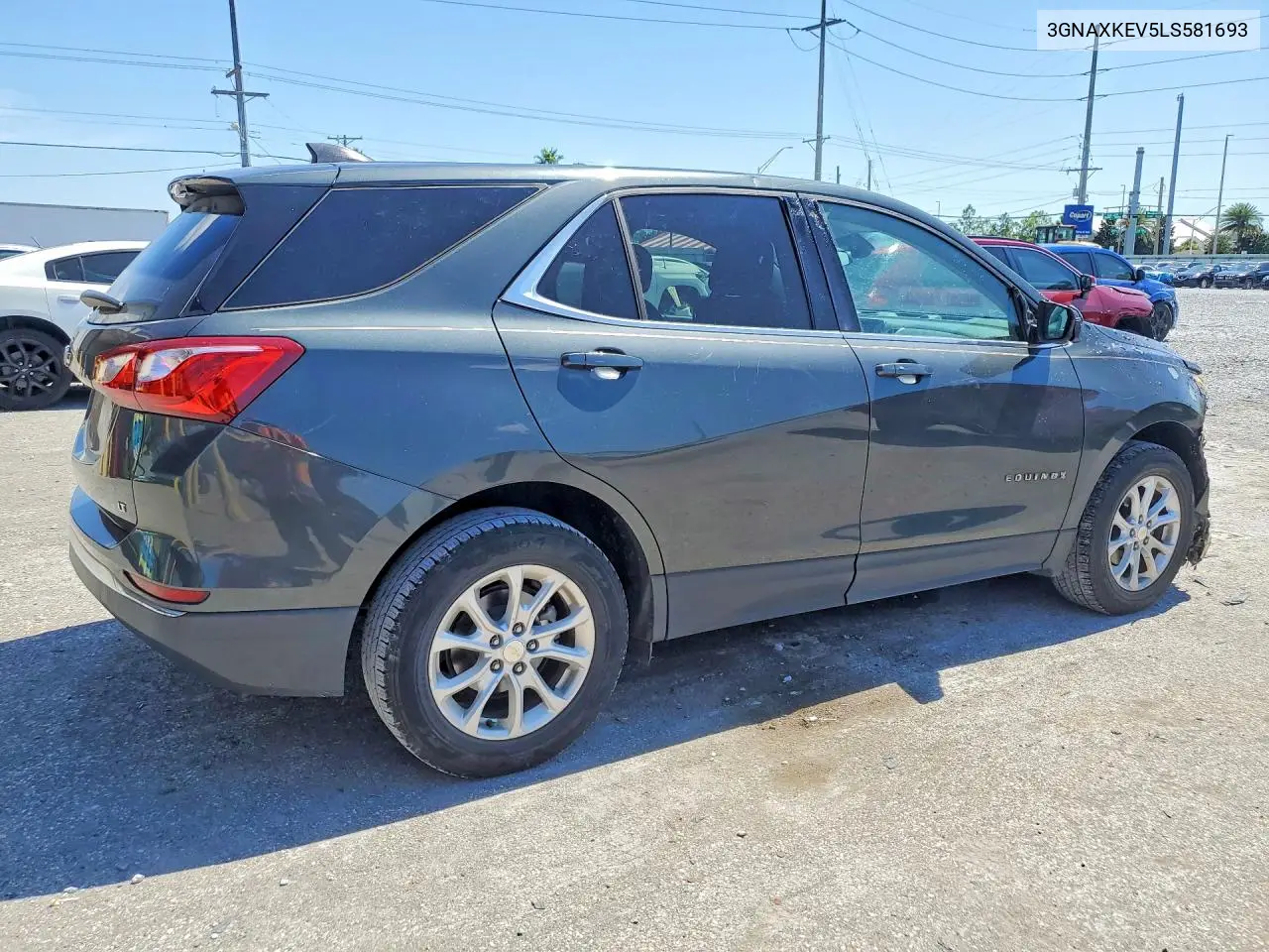 2020 Chevrolet Equinox Lt VIN: 3GNAXKEV5LS581693 Lot: 58509876