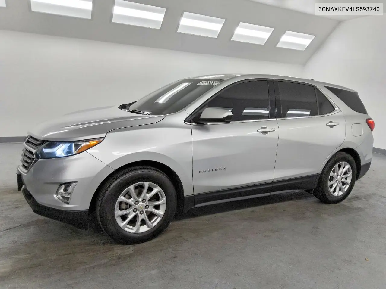 2020 Chevrolet Equinox Lt VIN: 3GNAXKEV4LS593740 Lot: 58832516