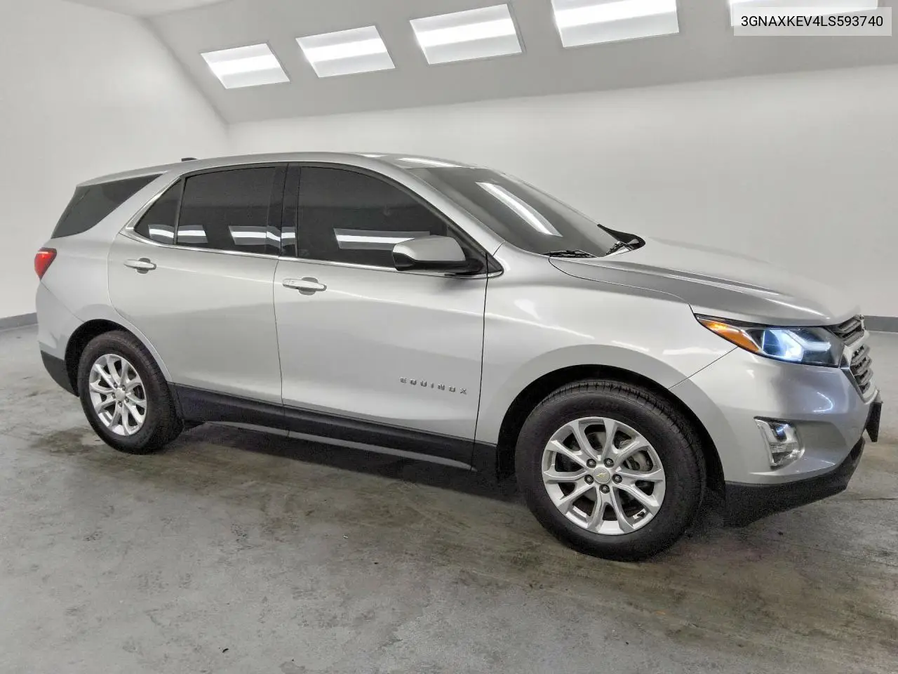 2020 Chevrolet Equinox Lt VIN: 3GNAXKEV4LS593740 Lot: 58832516