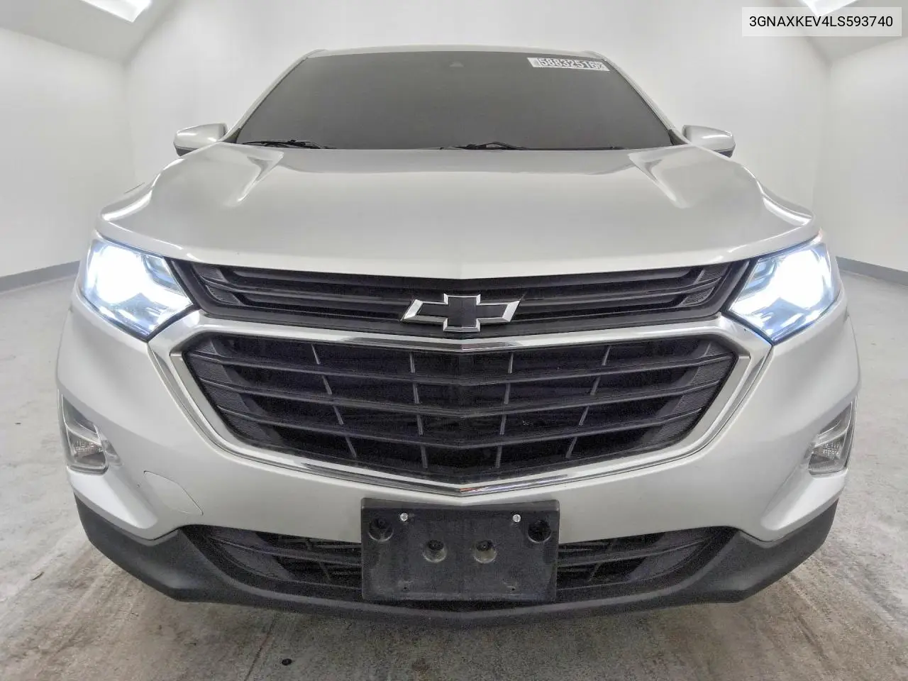 2020 Chevrolet Equinox Lt VIN: 3GNAXKEV4LS593740 Lot: 58832516