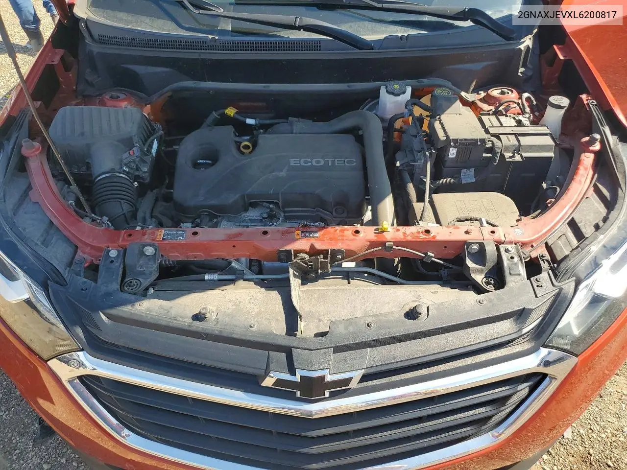 2020 Chevrolet Equinox Lt VIN: 2GNAXJEVXL6200817 Lot: 60195736