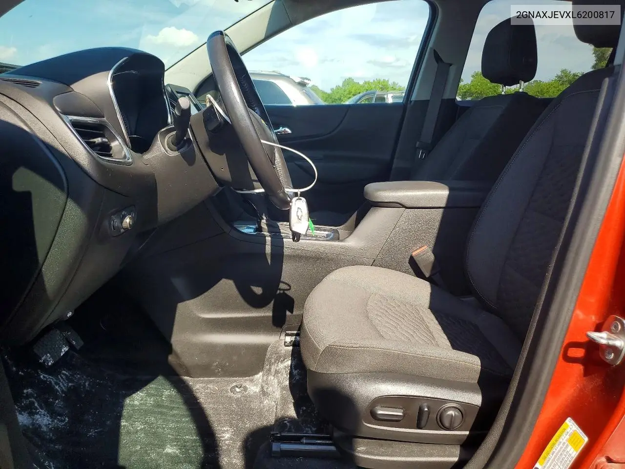 2020 Chevrolet Equinox Lt VIN: 2GNAXJEVXL6200817 Lot: 60195736