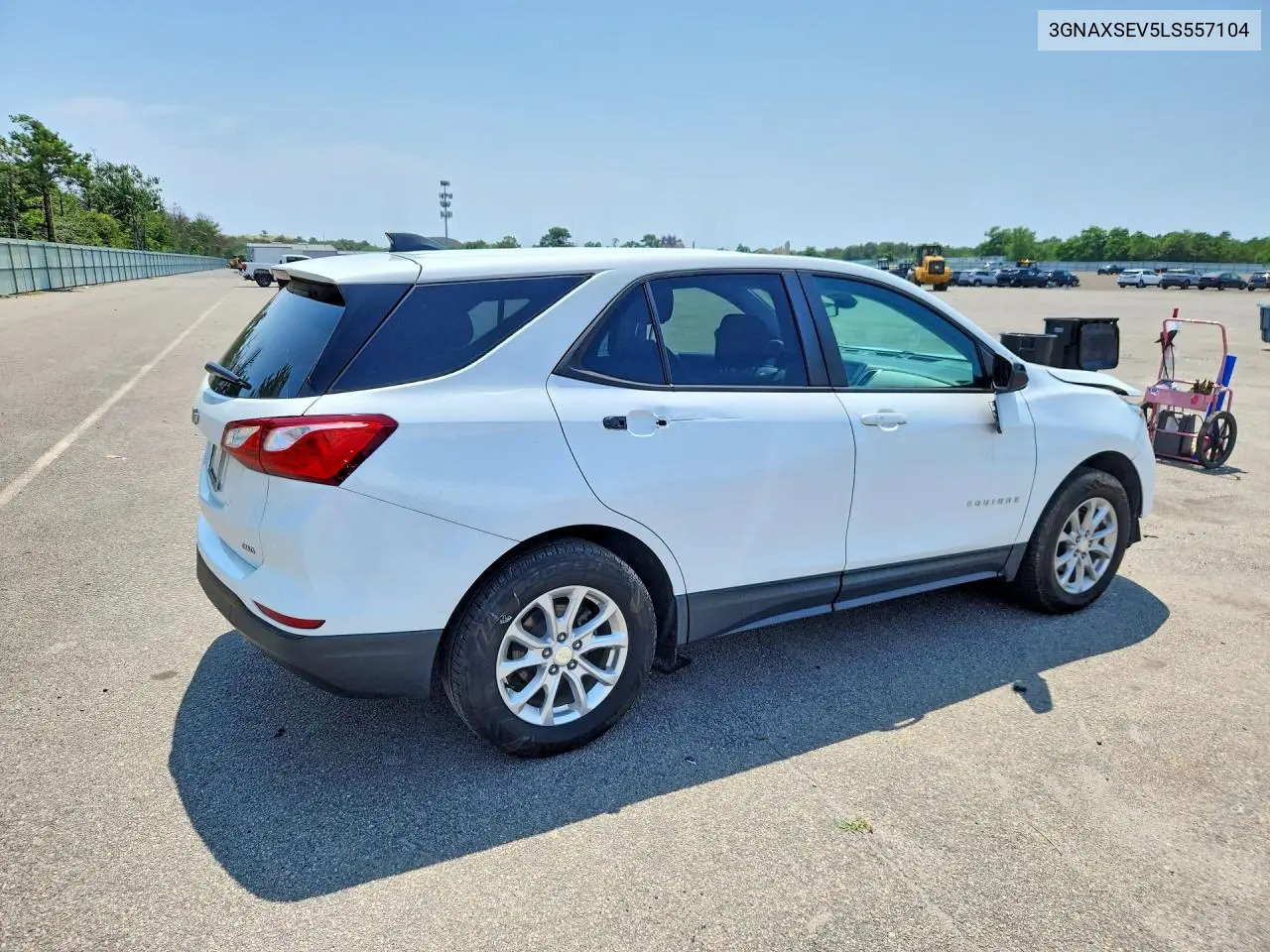 2020 Chevrolet Equinox Ls VIN: 3GNAXSEV5LS557104 Lot: 60987126
