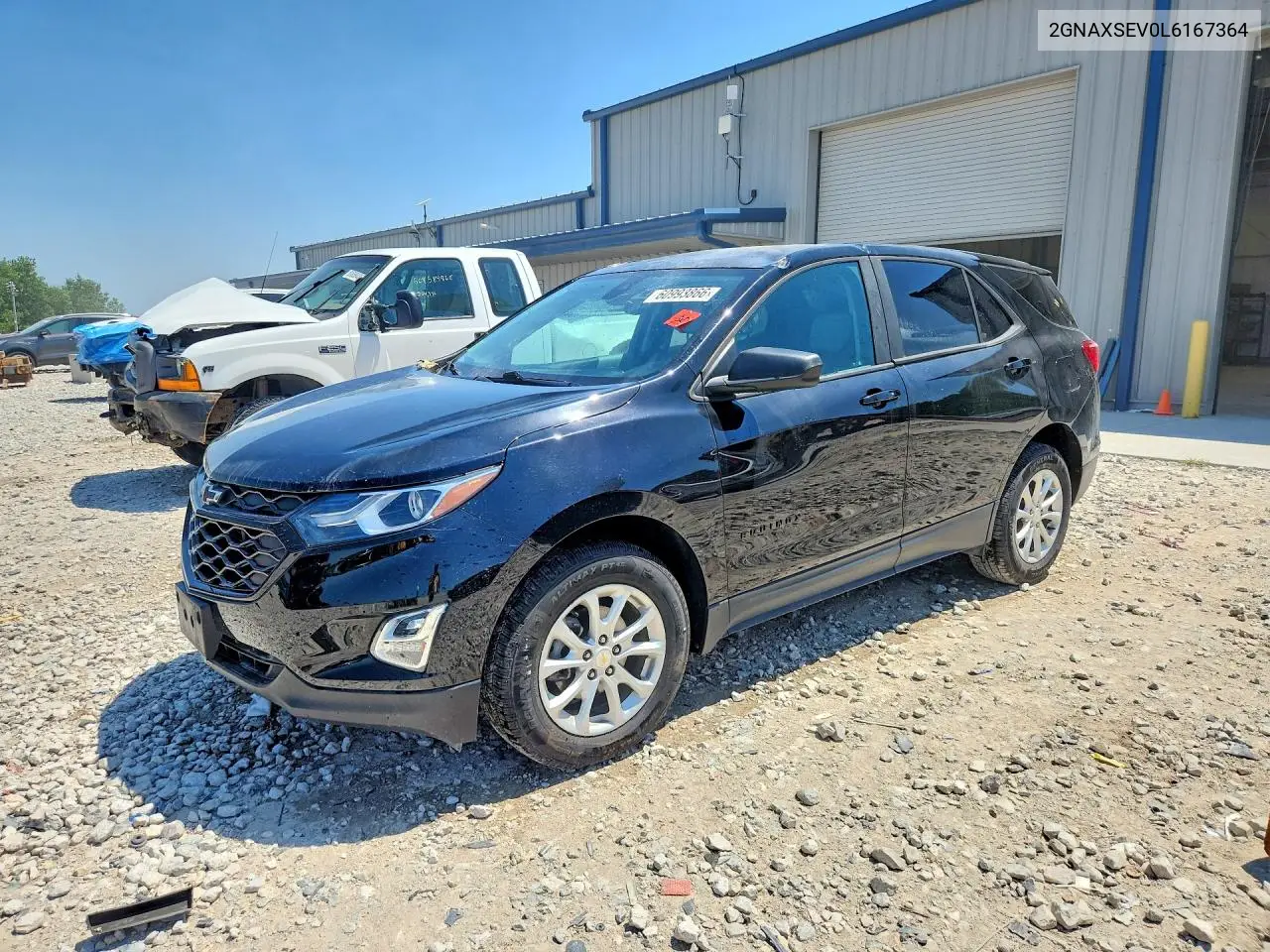 2020 Chevrolet Equinox Ls VIN: 2GNAXSEV0L6167364 Lot: 60993866