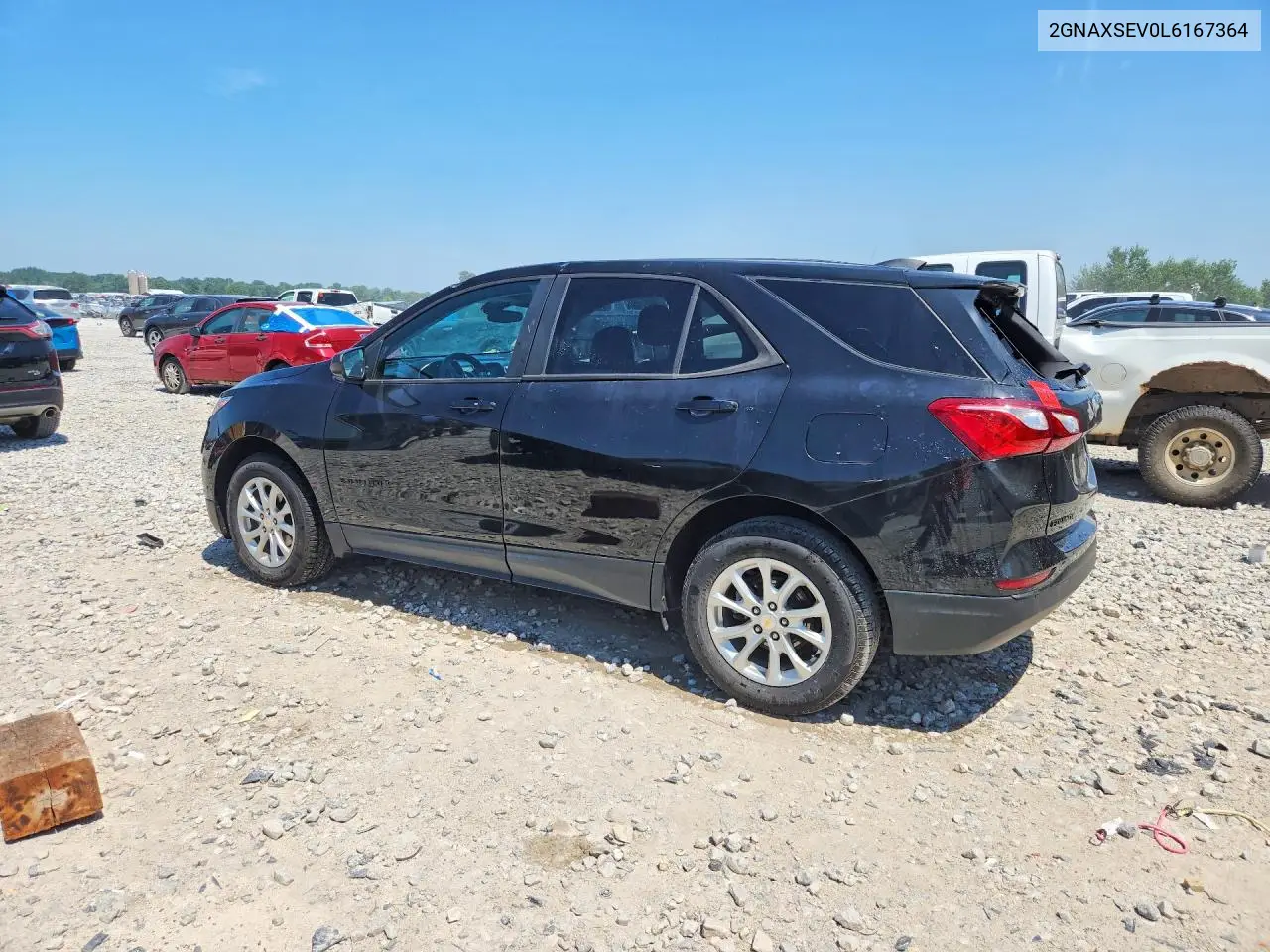 2020 Chevrolet Equinox Ls VIN: 2GNAXSEV0L6167364 Lot: 60993866