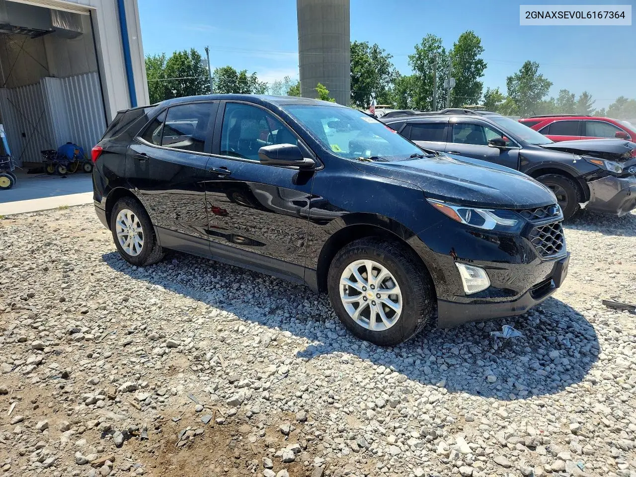 2020 Chevrolet Equinox Ls VIN: 2GNAXSEV0L6167364 Lot: 60993866