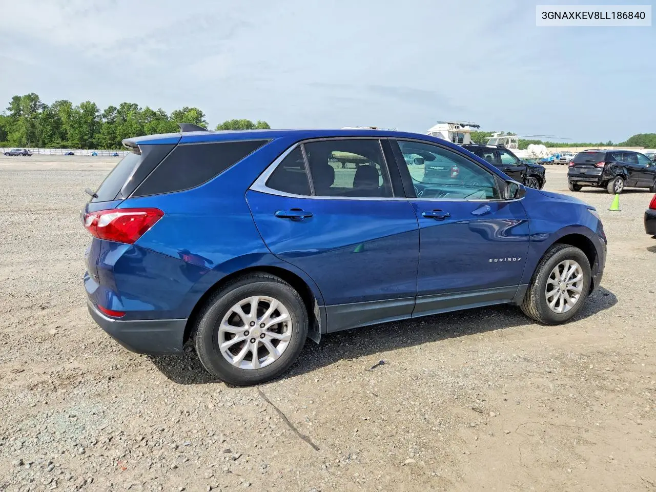 2020 Chevrolet Equinox Lt VIN: 3GNAXKEV8LL186840 Lot: 61633516