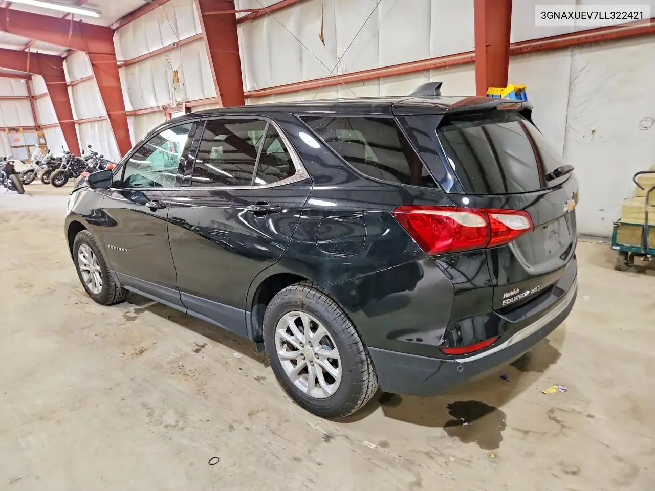 2020 Chevrolet Equinox Lt VIN: 3GNAXUEV7LL322421 Lot: 61775106