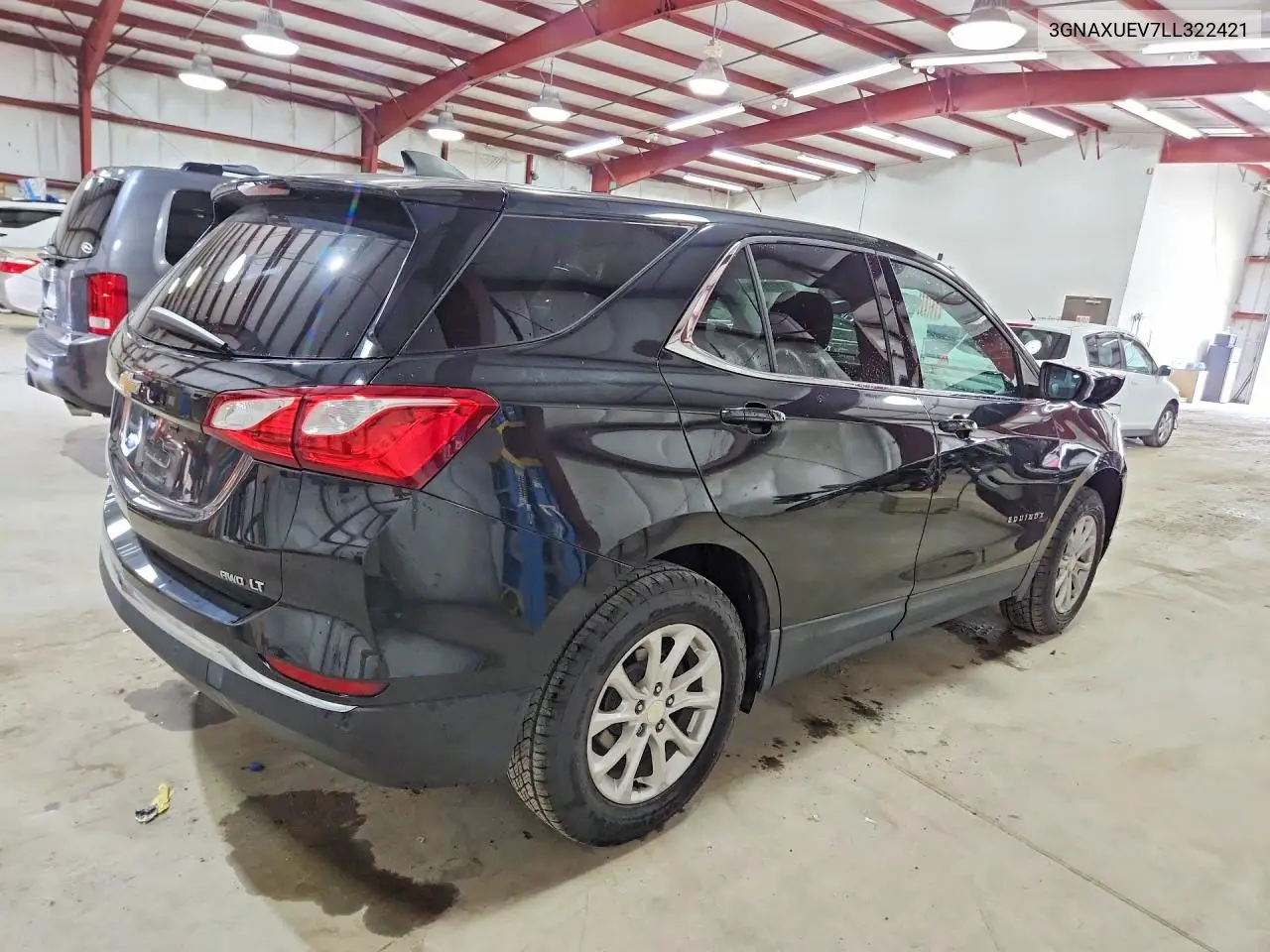 2020 Chevrolet Equinox Lt VIN: 3GNAXUEV7LL322421 Lot: 61775106