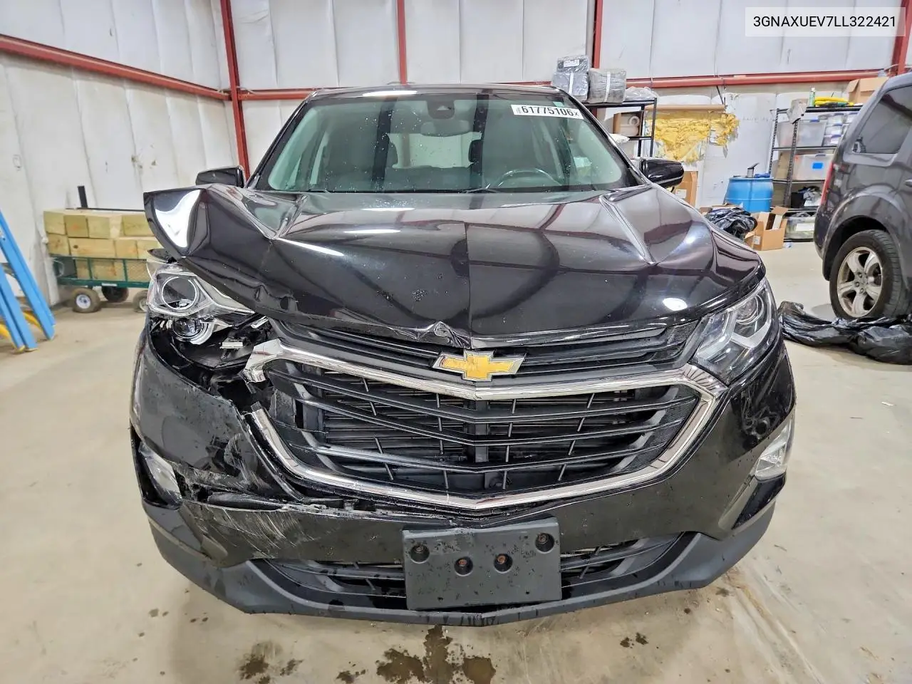 2020 Chevrolet Equinox Lt VIN: 3GNAXUEV7LL322421 Lot: 61775106