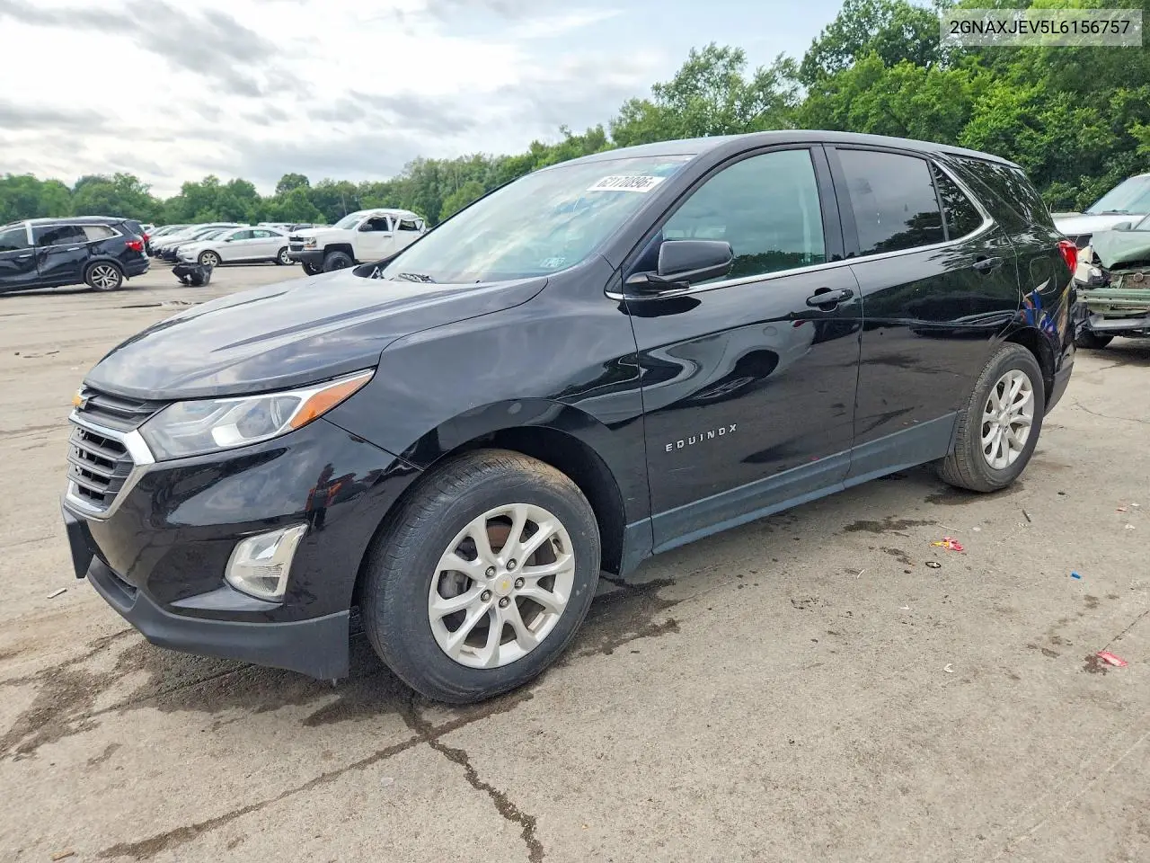 2020 Chevrolet Equinox Lt VIN: 2GNAXJEV5L6156757 Lot: 62170896
