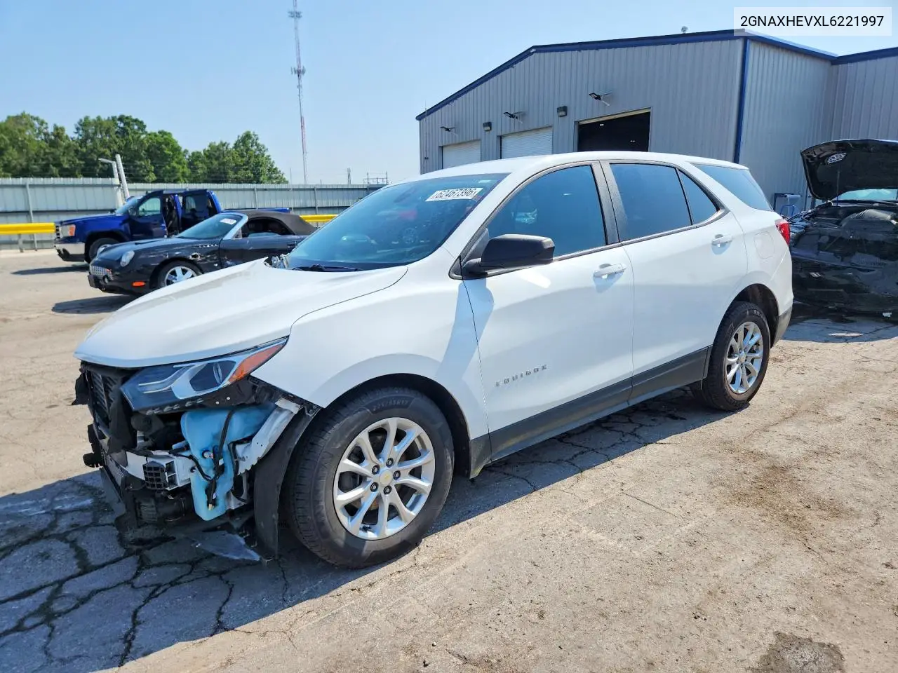 2020 Chevrolet Equinox Ls VIN: 2GNAXHEVXL6221997 Lot: 62467396