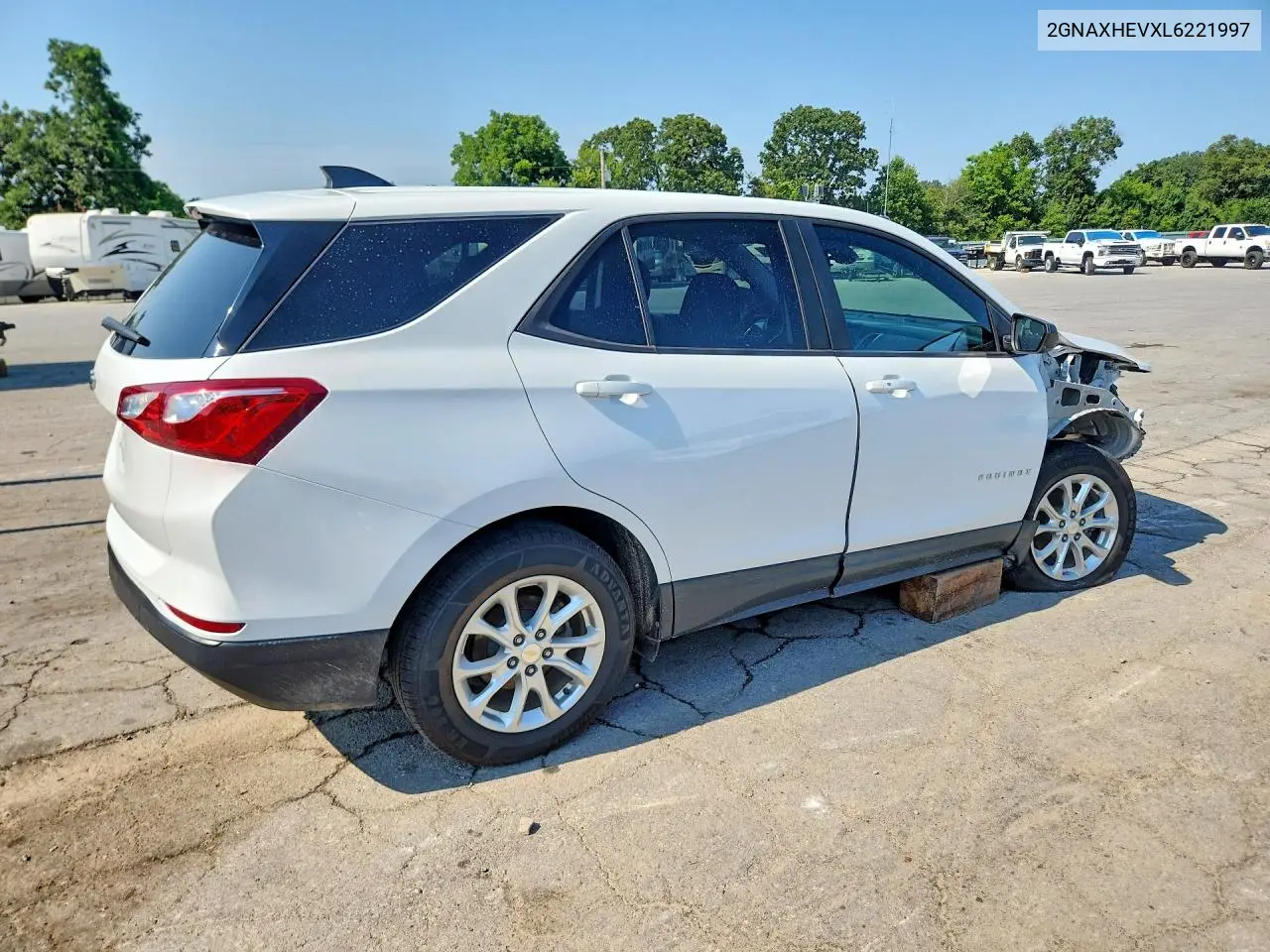 2020 Chevrolet Equinox Ls VIN: 2GNAXHEVXL6221997 Lot: 62467396