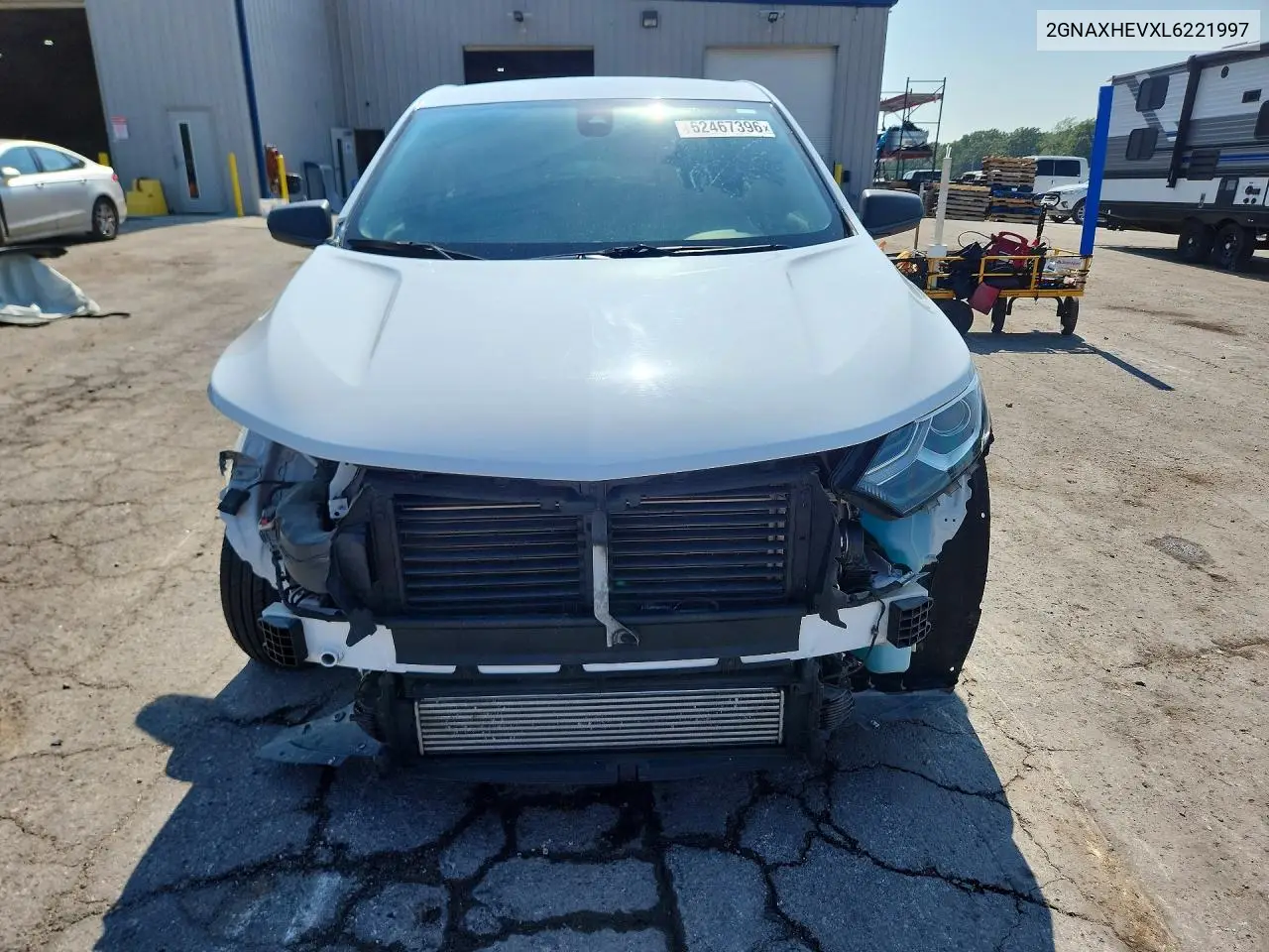 2020 Chevrolet Equinox Ls VIN: 2GNAXHEVXL6221997 Lot: 62467396