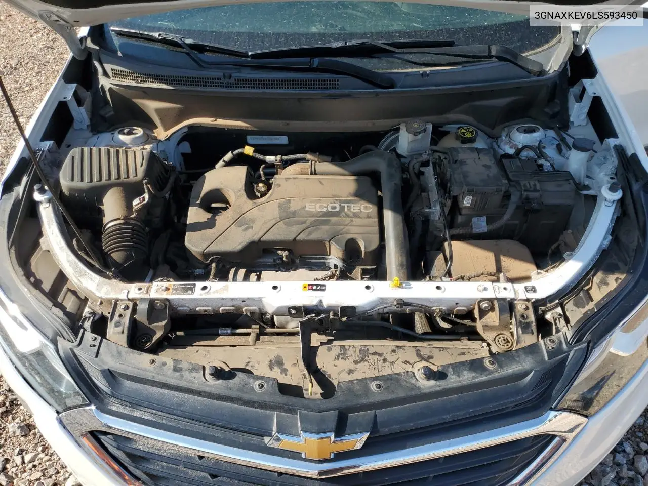 3GNAXKEV6LS593450 2020 Chevrolet Equinox Lt
