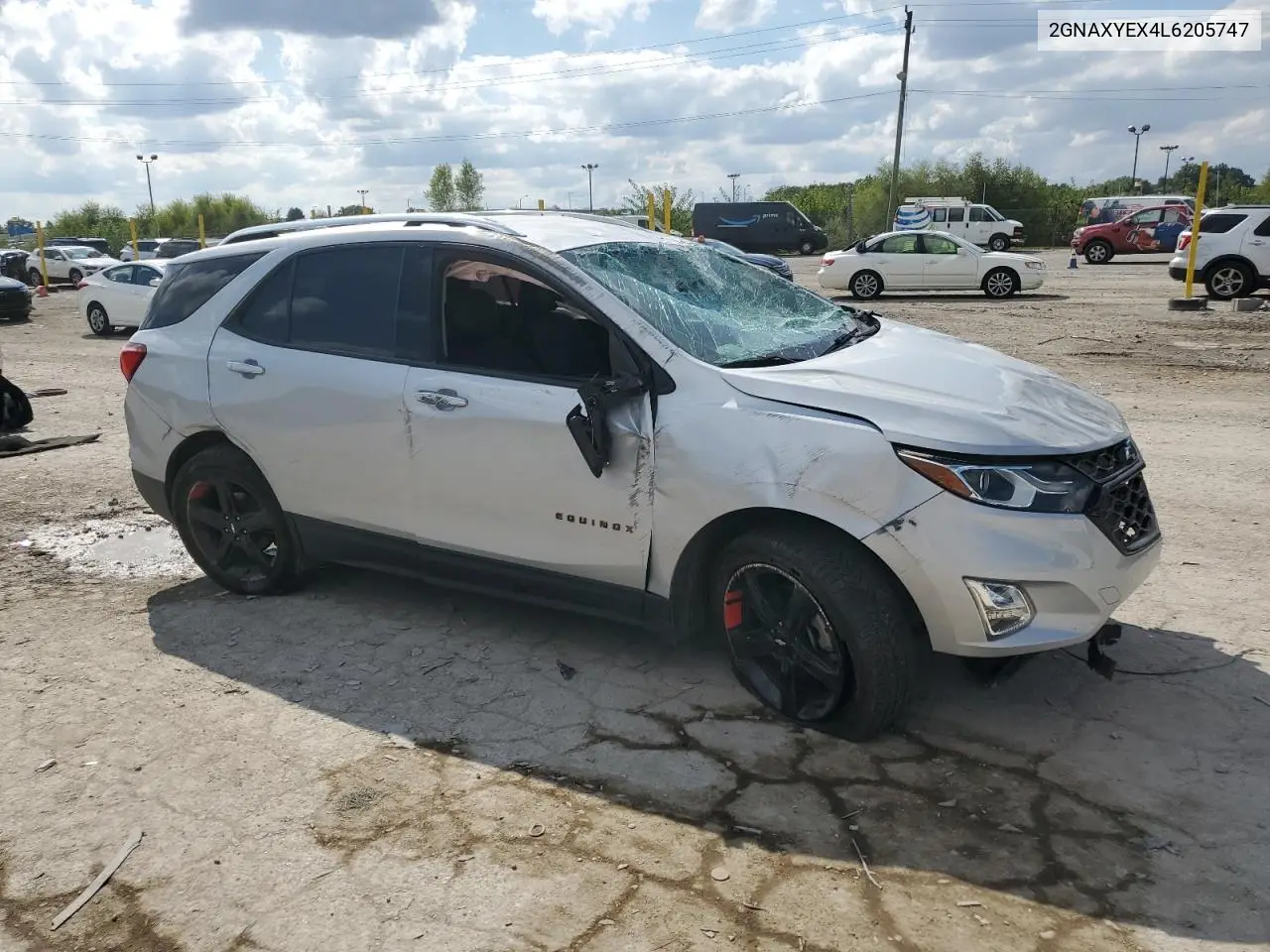 2GNAXYEX4L6205747 2020 Chevrolet Equinox Premier