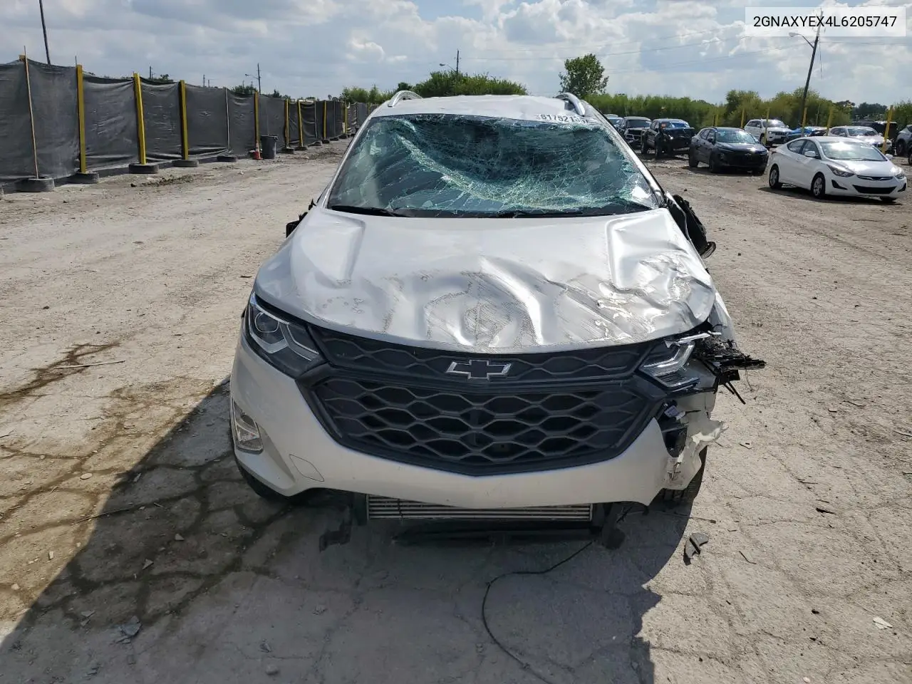 2GNAXYEX4L6205747 2020 Chevrolet Equinox Premier