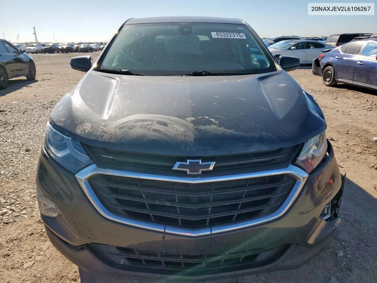 2GNAXJEV2L6106267 2020 Chevrolet Equinox Lt