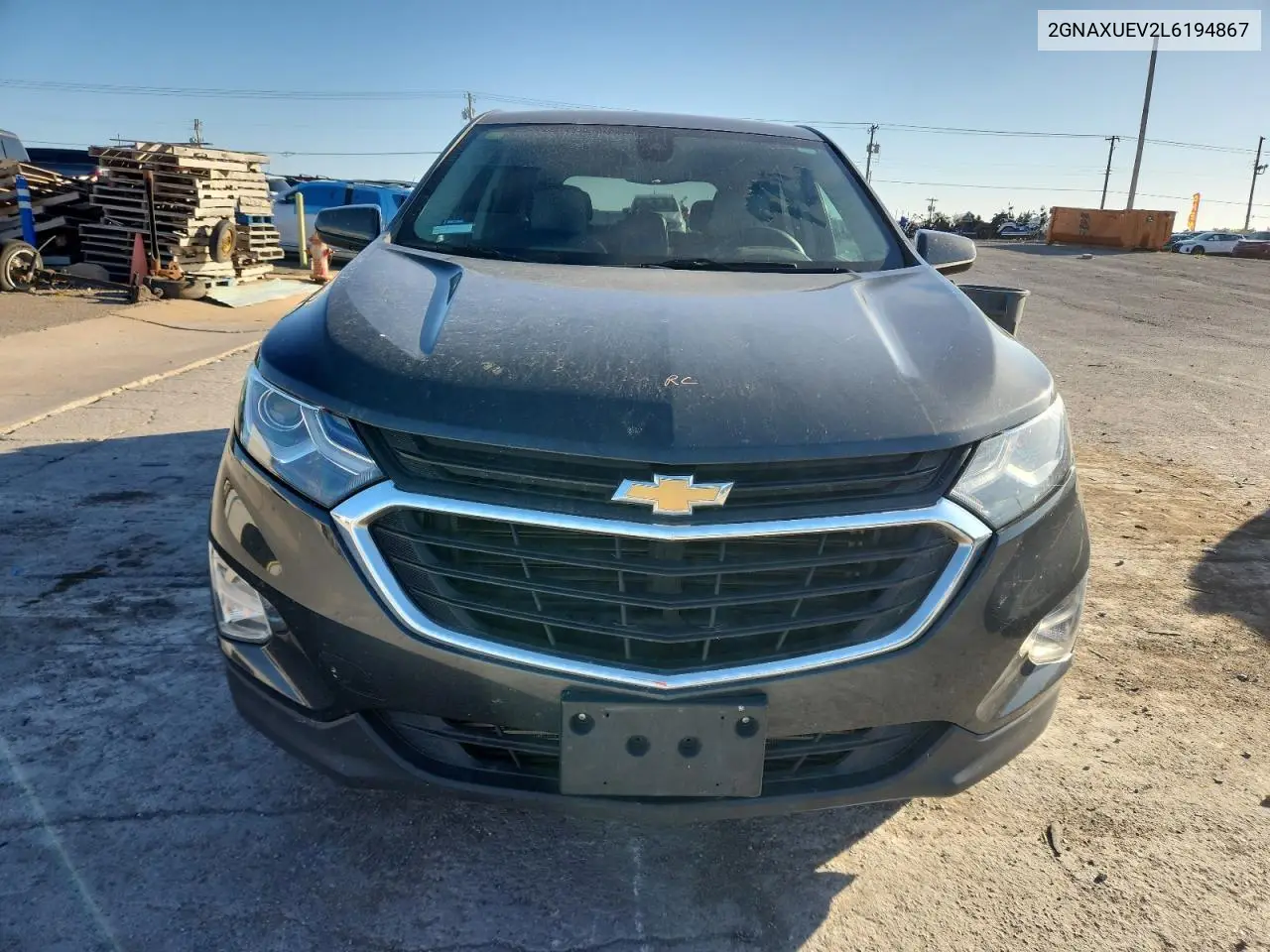 2GNAXUEV2L6194867 2020 Chevrolet Equinox Lt