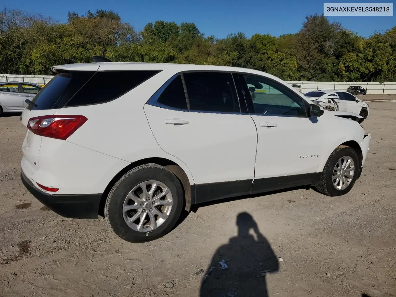 3GNAXKEV8LS548218 2020 Chevrolet Equinox Lt