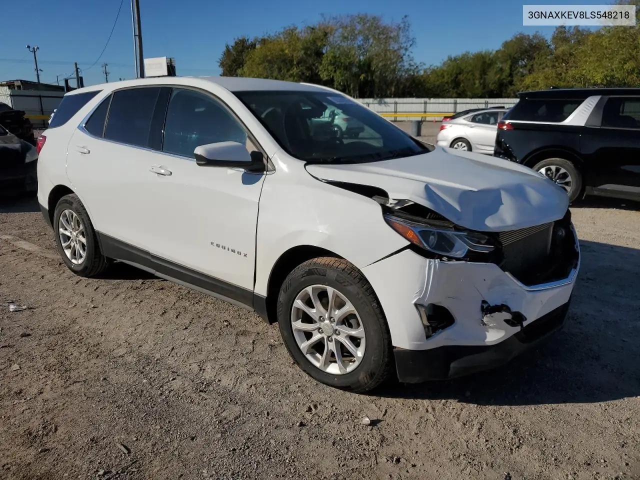 3GNAXKEV8LS548218 2020 Chevrolet Equinox Lt