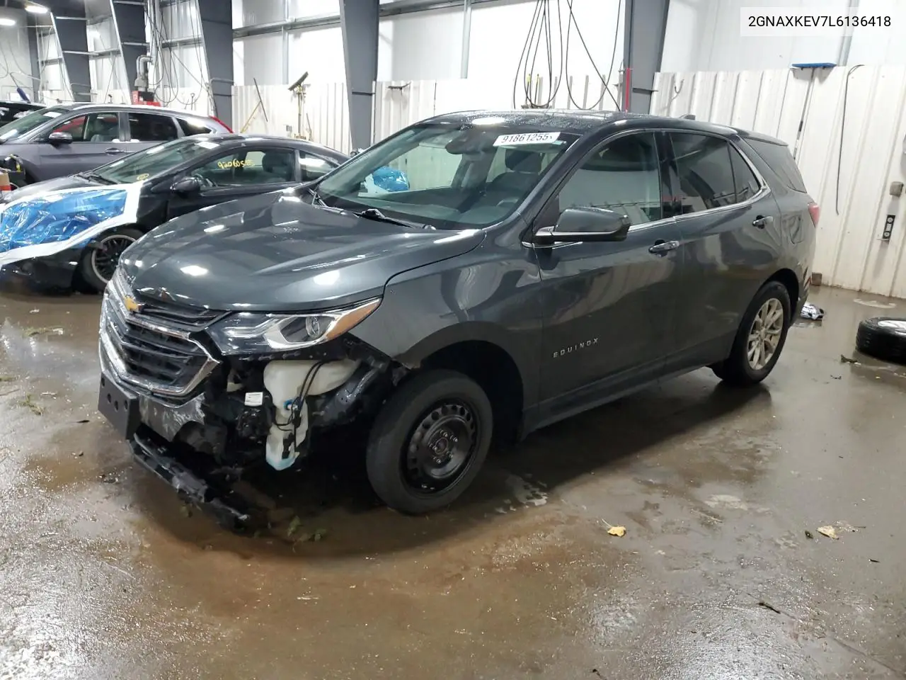 2GNAXKEV7L6136418 2020 Chevrolet Equinox Lt