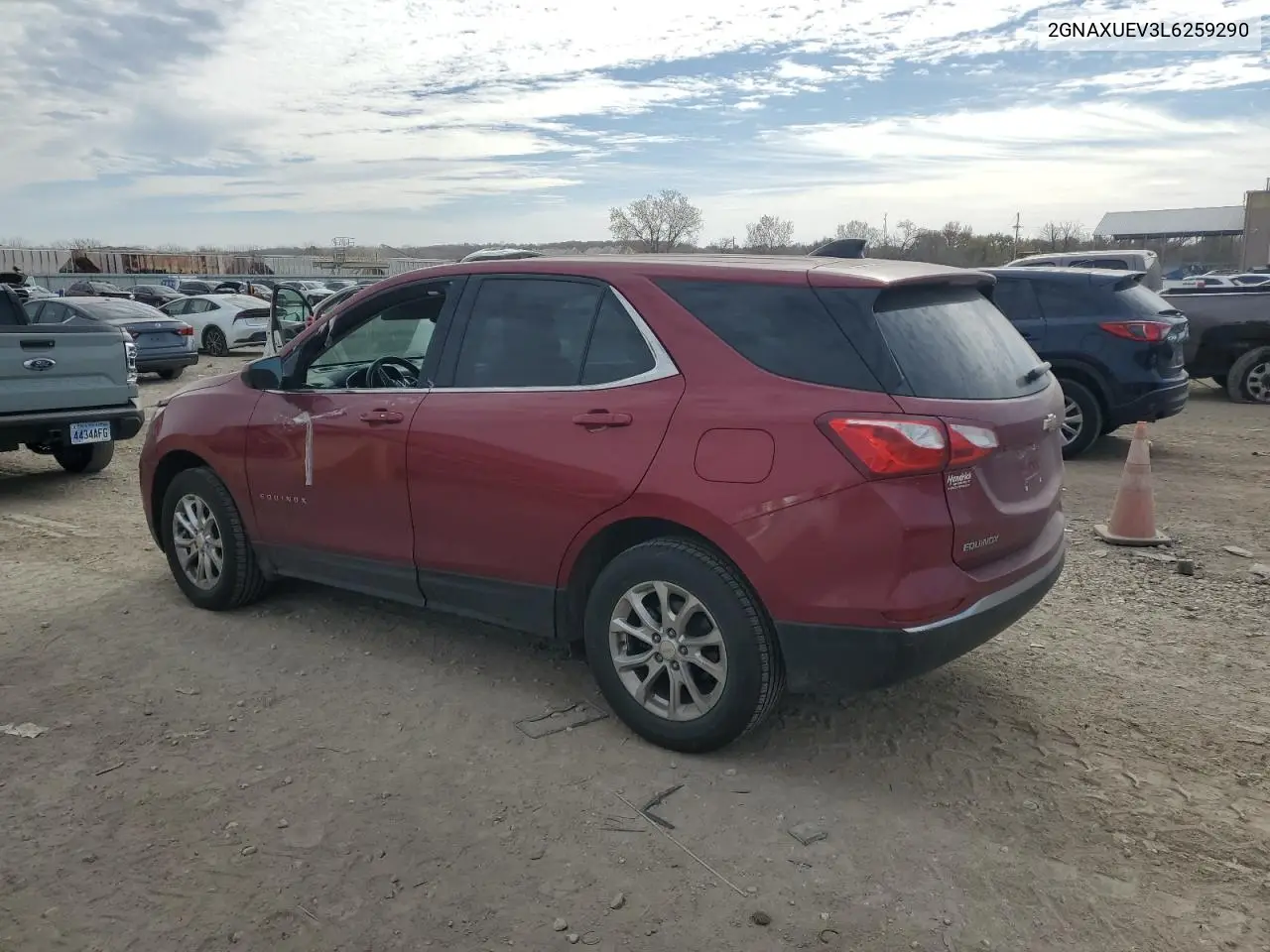 2GNAXUEV3L6259290 2020 Chevrolet Equinox Lt