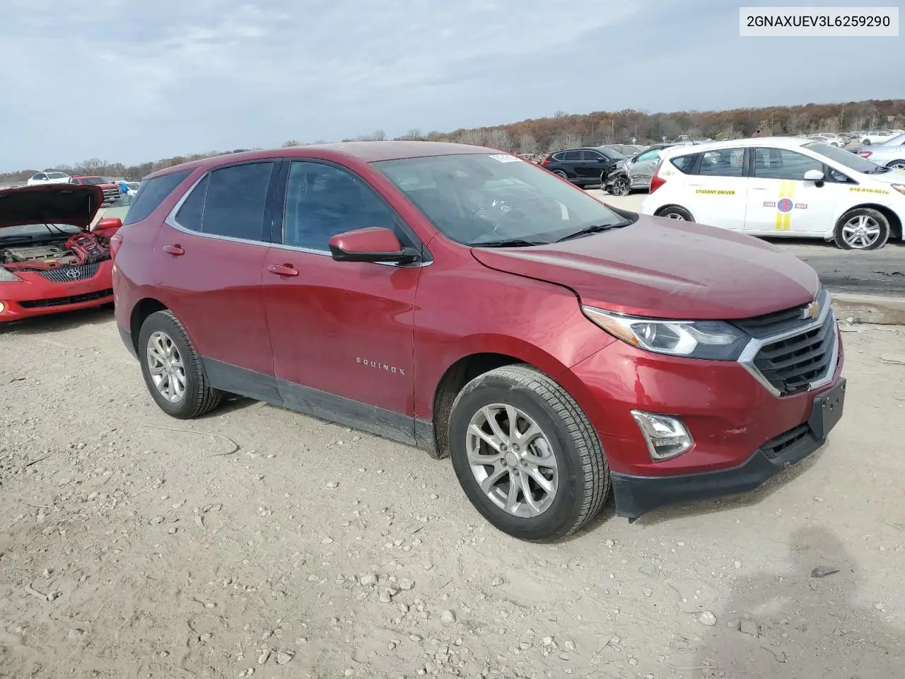 2GNAXUEV3L6259290 2020 Chevrolet Equinox Lt