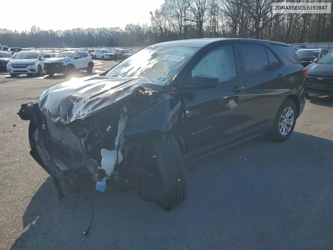 2GNAXSEV2L6192847 2020 Chevrolet Equinox Ls