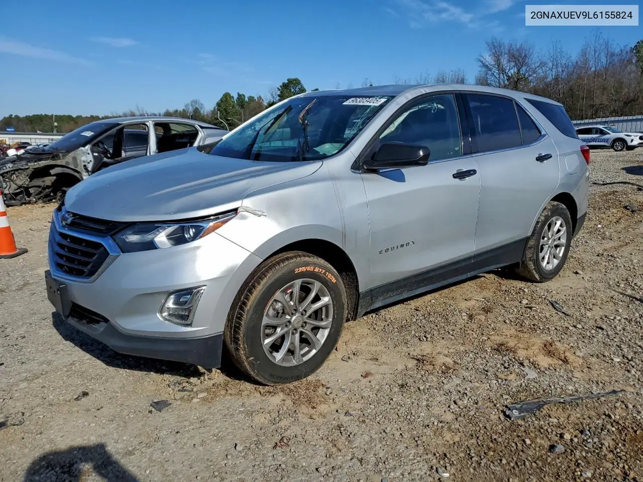 2GNAXUEV9L6155824 2020 Chevrolet Equinox Lt