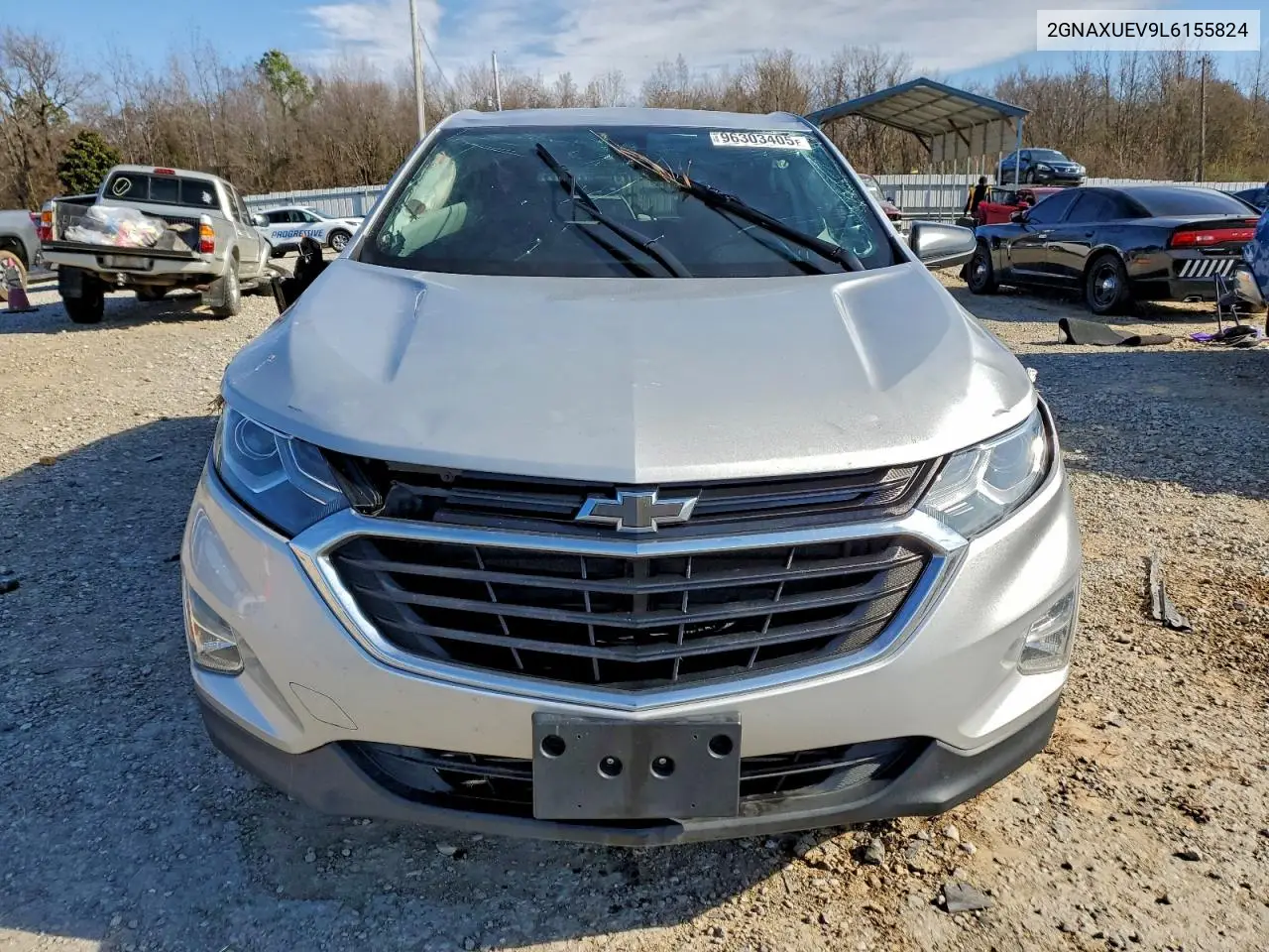 2GNAXUEV9L6155824 2020 Chevrolet Equinox Lt