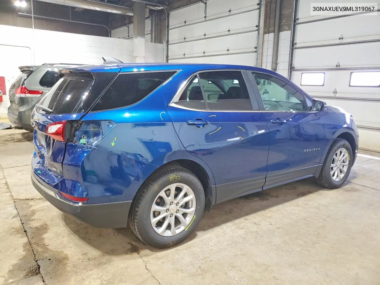 2021 Chevrolet Equinox Lt VIN: 3GNAXUEV9ML319067 Lot: 56474106