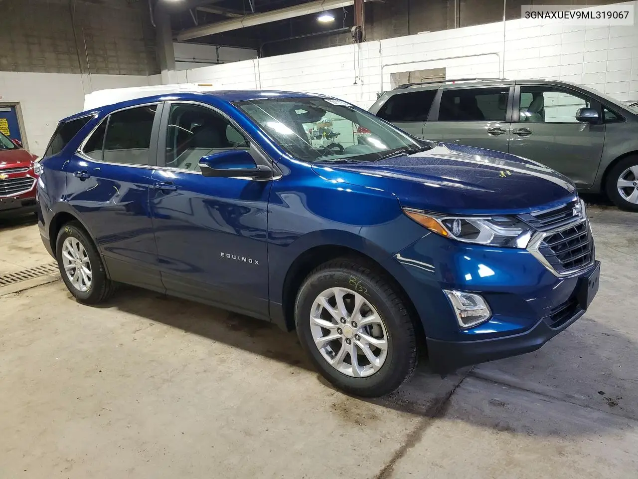 2021 Chevrolet Equinox Lt VIN: 3GNAXUEV9ML319067 Lot: 56474106