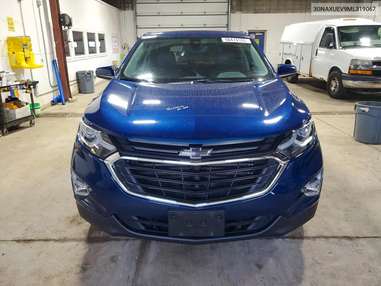 2021 Chevrolet Equinox Lt VIN: 3GNAXUEV9ML319067 Lot: 56474106