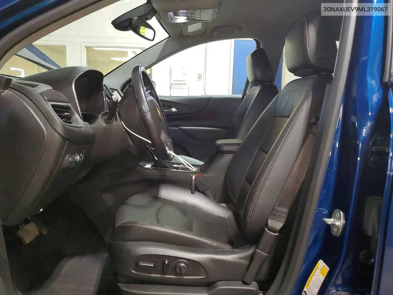 2021 Chevrolet Equinox Lt VIN: 3GNAXUEV9ML319067 Lot: 56474106