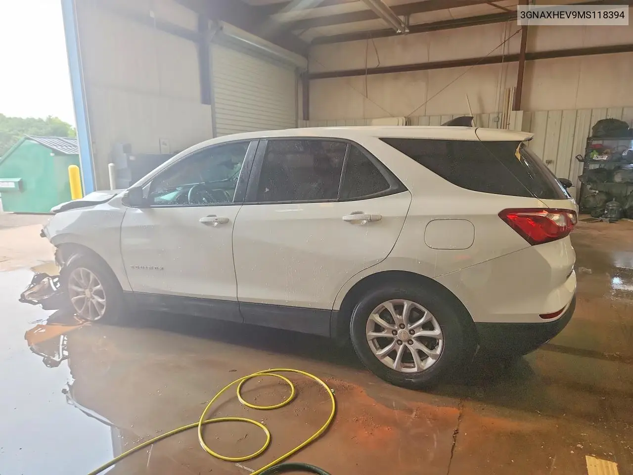 2021 Chevrolet Equinox Ls VIN: 3GNAXHEV9MS118394 Lot: 58634746