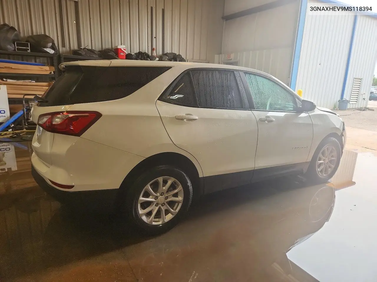 2021 Chevrolet Equinox Ls VIN: 3GNAXHEV9MS118394 Lot: 58634746