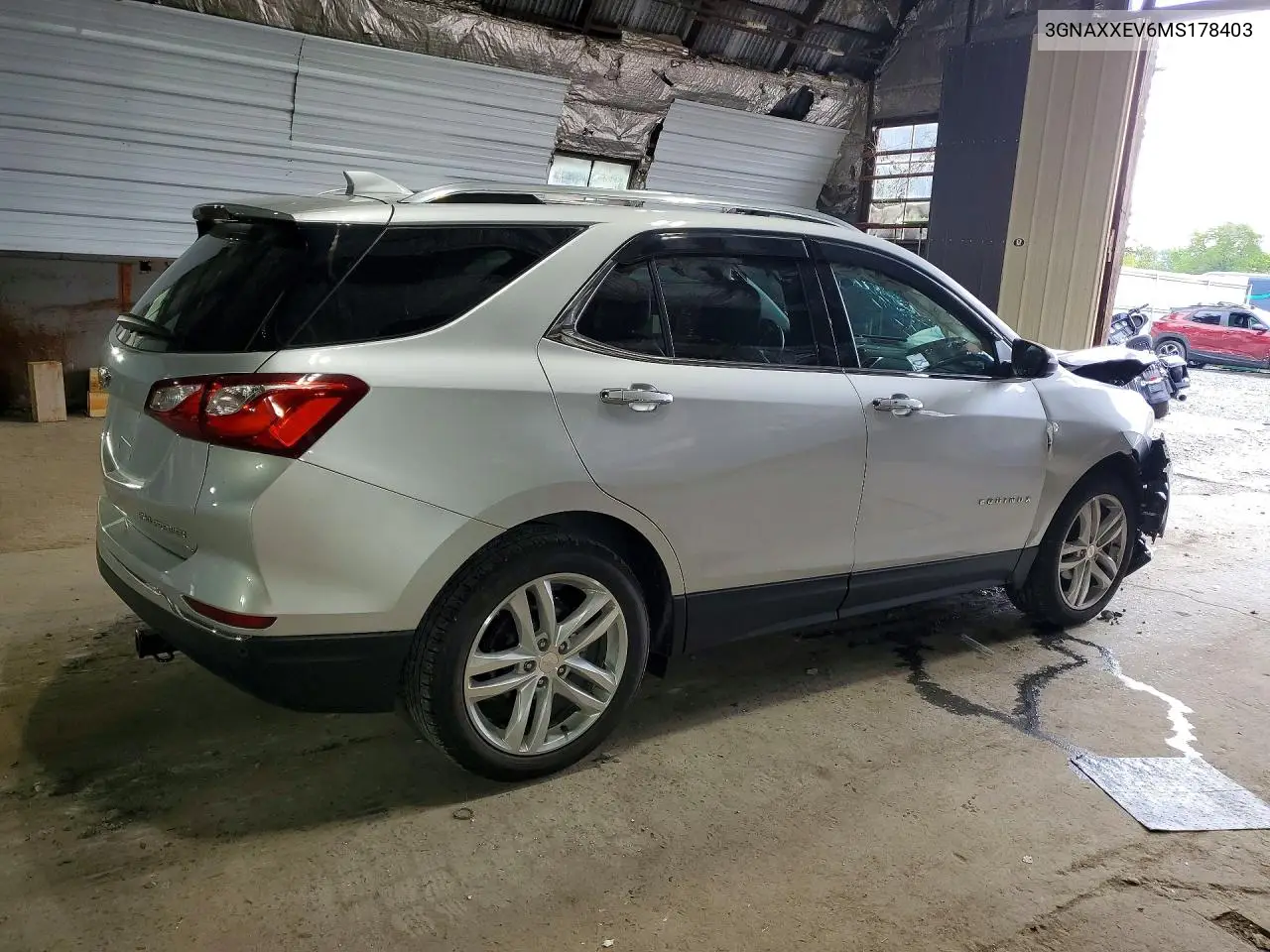 2021 Chevrolet Equinox Premier VIN: 3GNAXXEV6MS178403 Lot: 61897666