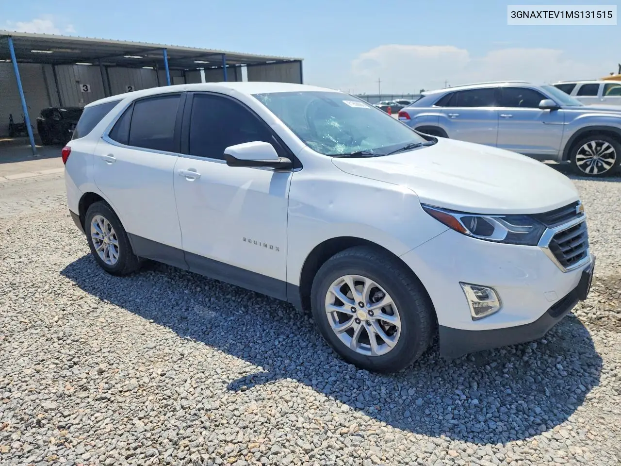 2021 Chevrolet Equinox Lt VIN: 3GNAXTEV1MS131515 Lot: 61958886