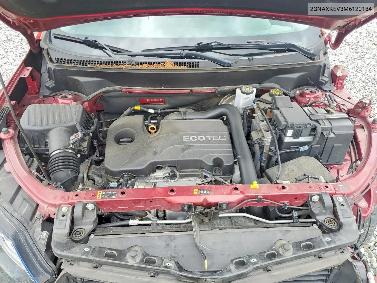2021 Chevrolet Equinox Lt VIN: 2GNAXKEV3M6120184 Lot: 62055826