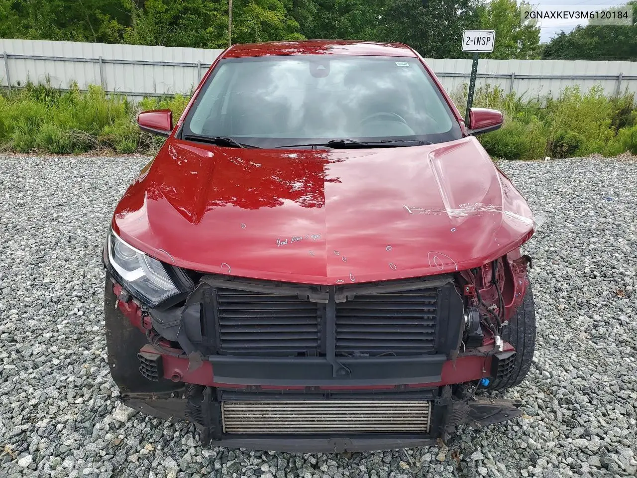 2021 Chevrolet Equinox Lt VIN: 2GNAXKEV3M6120184 Lot: 62055826