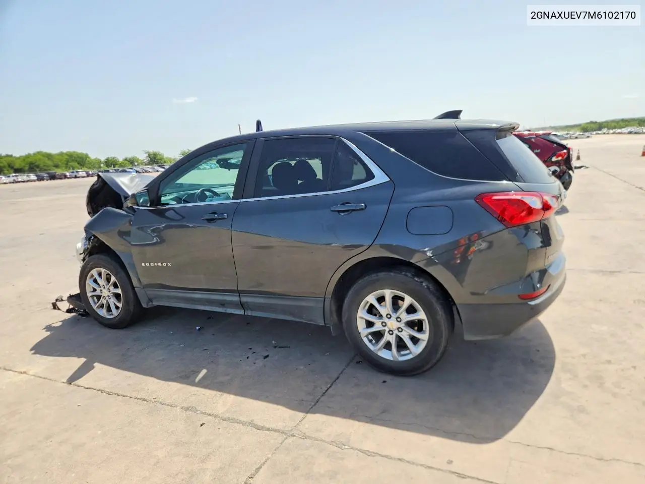 2021 Chevrolet Equinox Lt VIN: 2GNAXUEV7M6102170 Lot: 74513845
