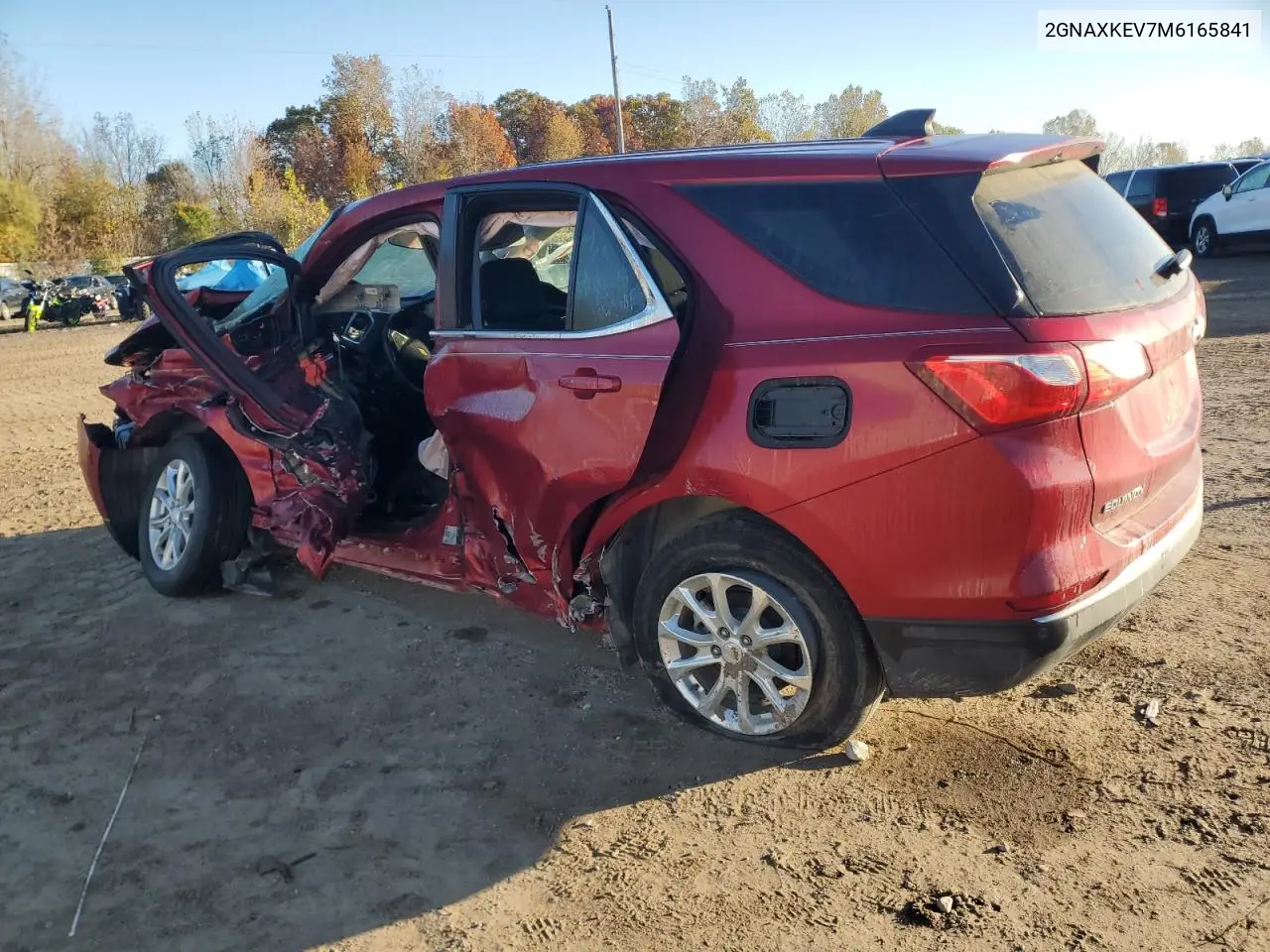 2GNAXKEV7M6165841 2021 Chevrolet Equinox Lt