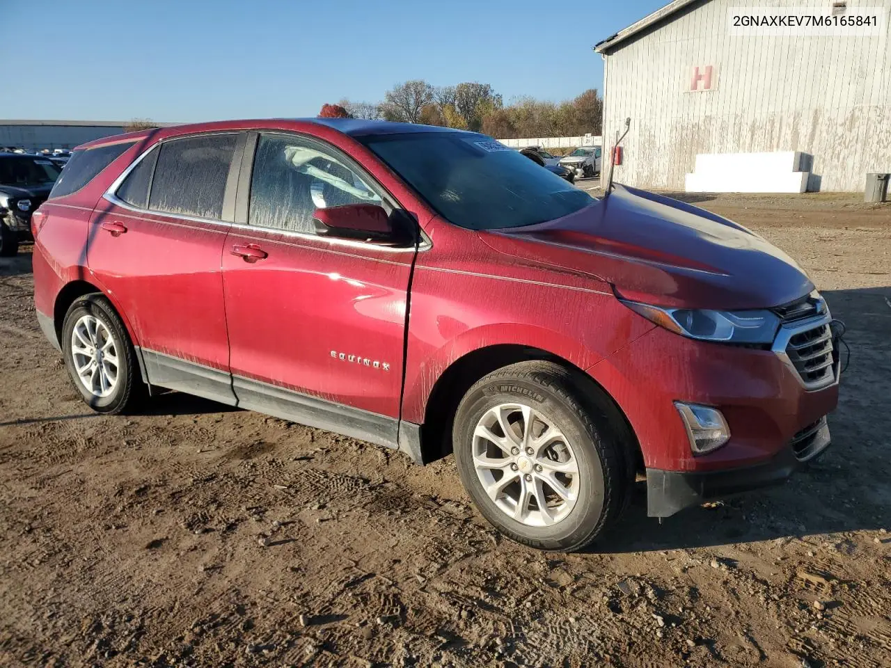 2GNAXKEV7M6165841 2021 Chevrolet Equinox Lt