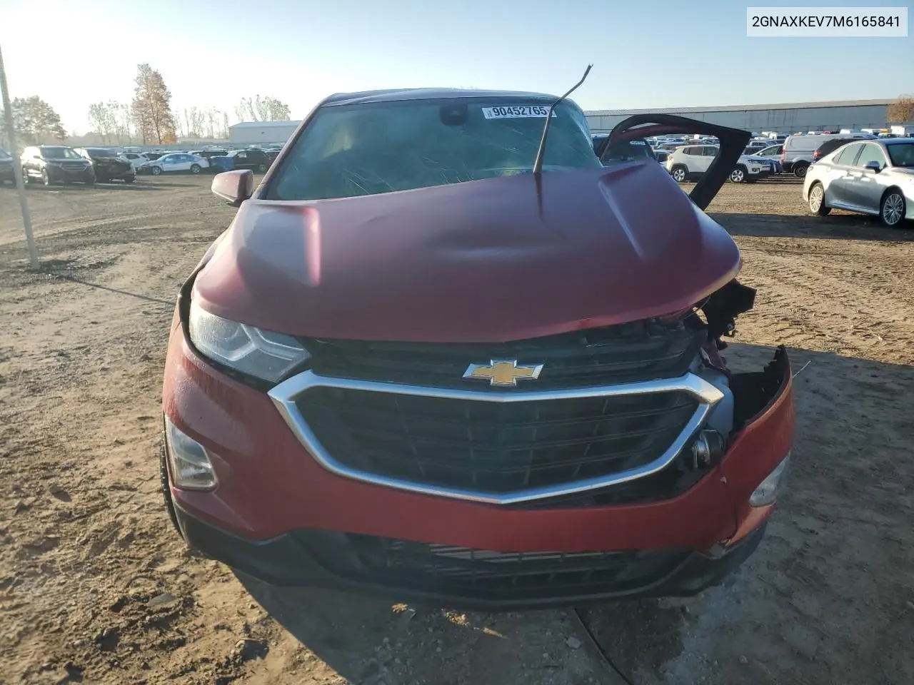 2GNAXKEV7M6165841 2021 Chevrolet Equinox Lt