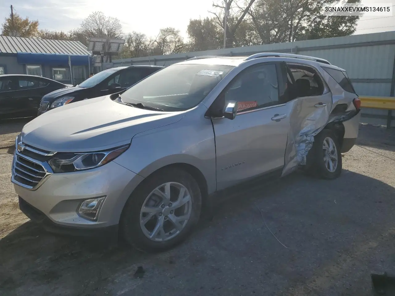 3GNAXXEVXMS134615 2021 Chevrolet Equinox Premier